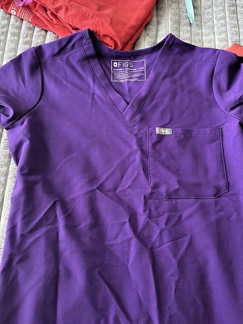 FIGS Technical Collection Scrub Set Purple
